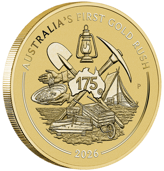 2026 Australia's First Gold Rush 175th Anniversary $1 PNC