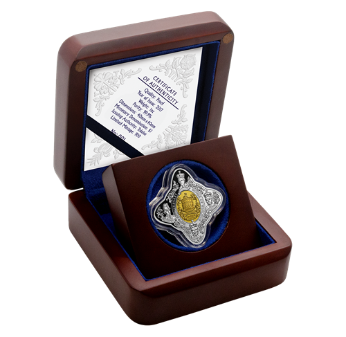 2017 House of Windsor 100th Anniversary 1oz Silver Proof Coin