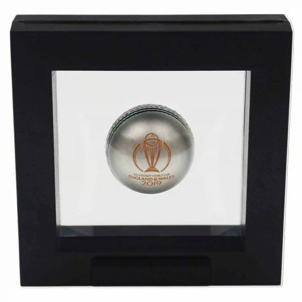 2019 ICC Cricket World Cup $5 Ball-Shaped Colour 1oz Silver Coin