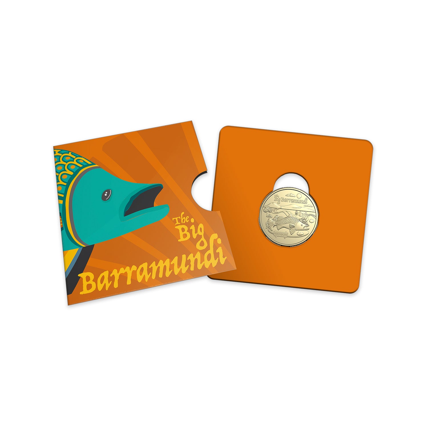 2025 Aussie Big Things 2 - $1 Uncirculated Coin on Card – The Big Barramundi