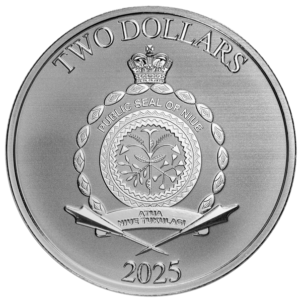 2025 Scrooge McDuck 1oz Silver Coin