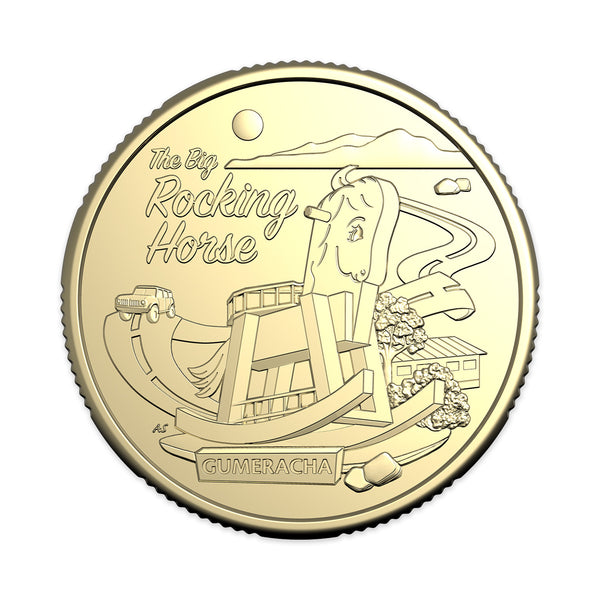 2025 Aussie Big Things 2 - $1 Uncirculated Coin on Card – The Big Rocking Horse