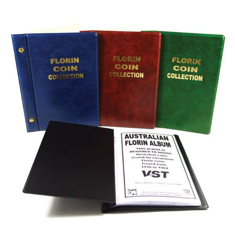 VST Coin Collection Album - Australian Florin - Includes Pages