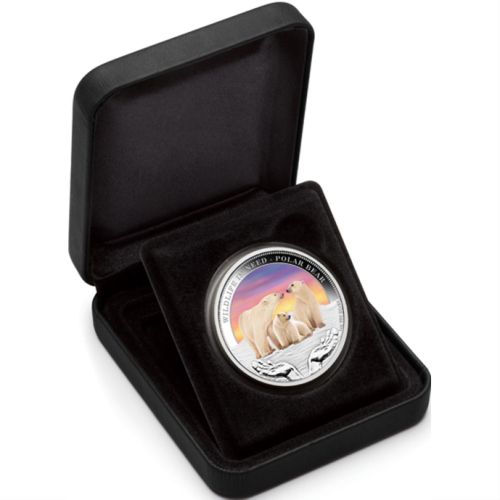 2012 Wildlife in Need - Polar Bear 1oz Silver Proof Coin