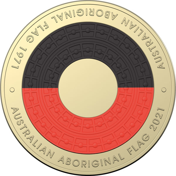 2021 50th Anniversary of the Aboriginal Flag 6 Coin Mint Set