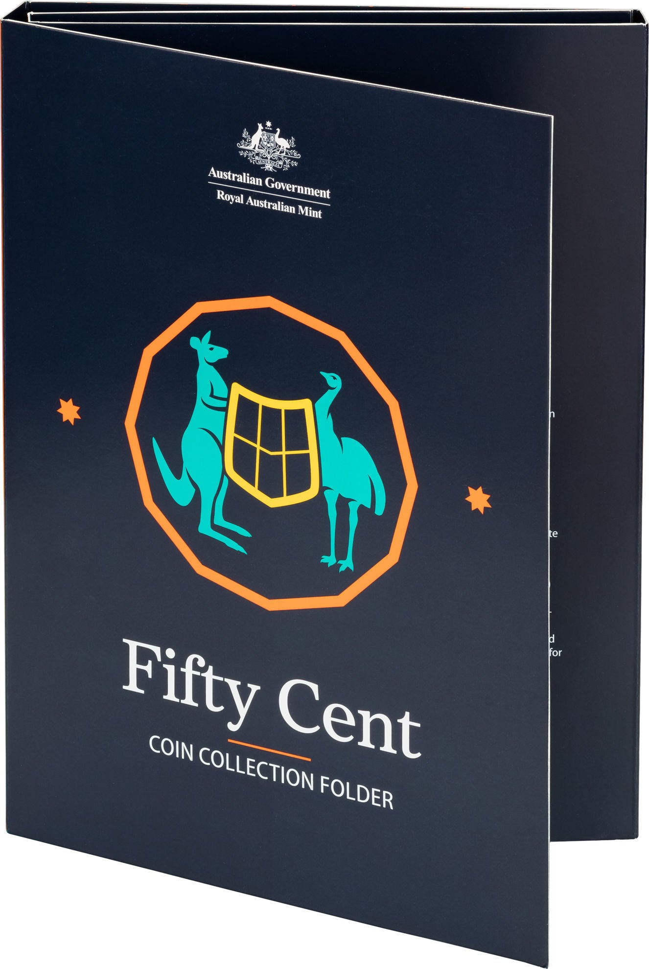50c Circulating Coin Collection Folder