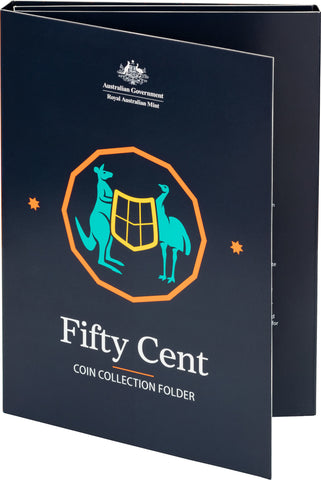 50c Circulating Coin Collection Folder