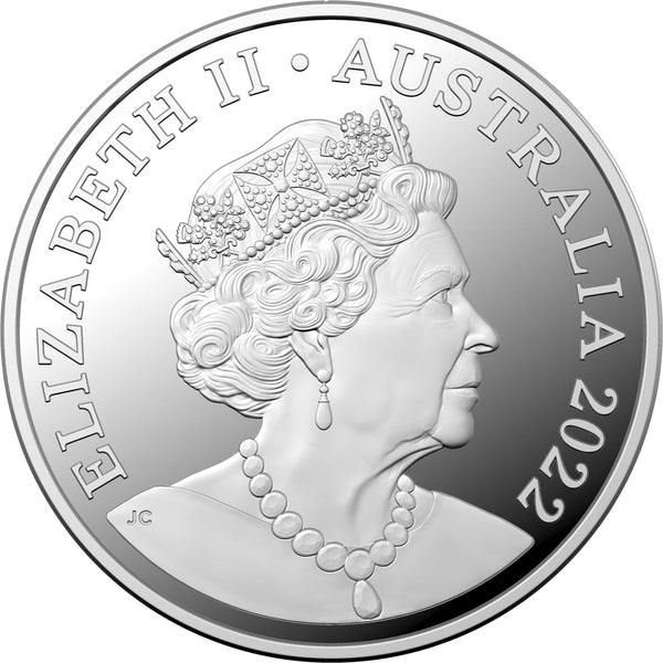 2022 Dinosaurs Down Under $1 Silver Proof Coin