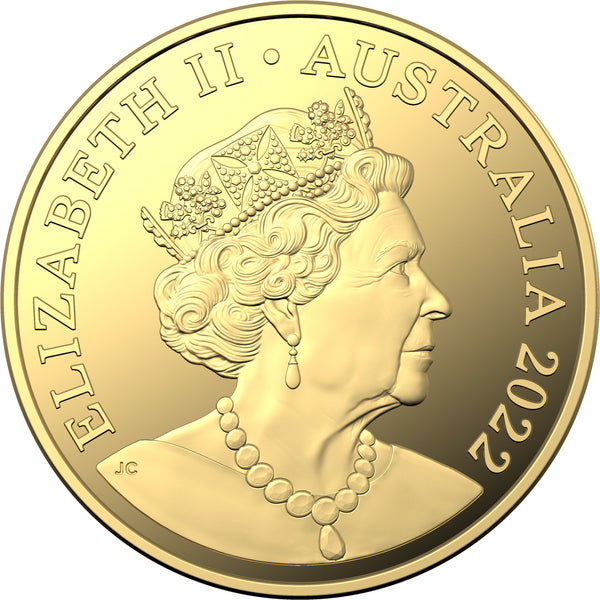 2022 Dinosaurs Down Under $10 Gold Proof Coin