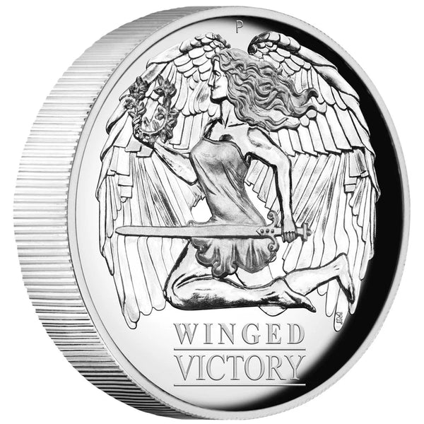 2021 Winged Victory 1oz Silver Proof High Relief Coin