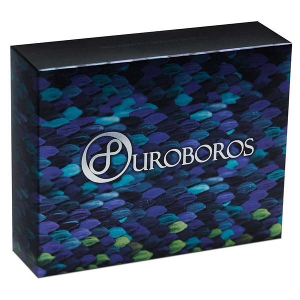 2022 Ouroboros 2oz Silver Antiqued Coloured Coin