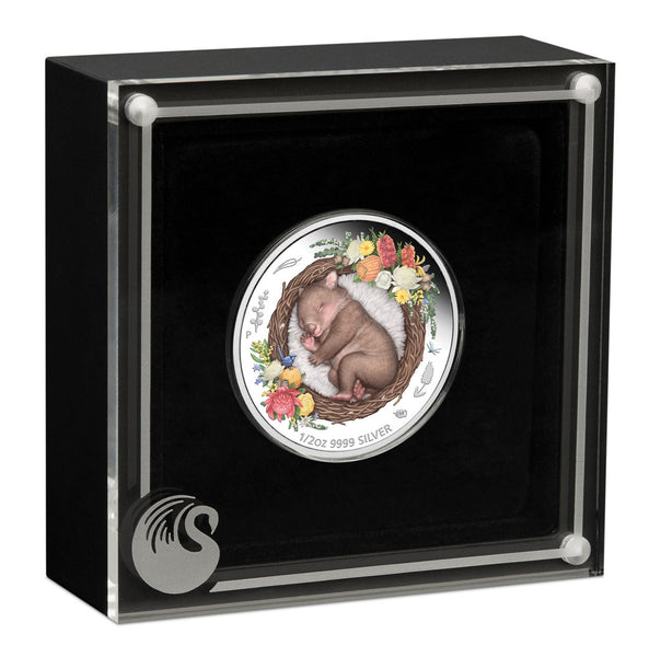2021 Dreaming Down Under – Wombat 1/2oz Silver Proof Coin