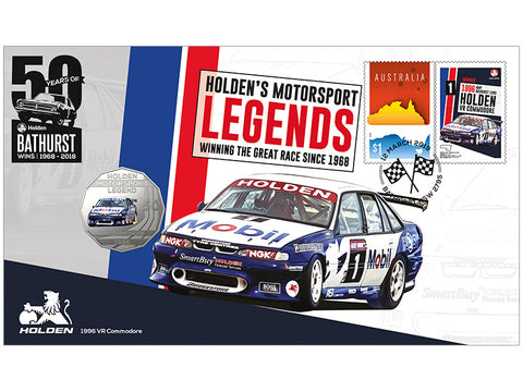 2019 Holden's Motorsport Legends VR Commodore 50c PNC