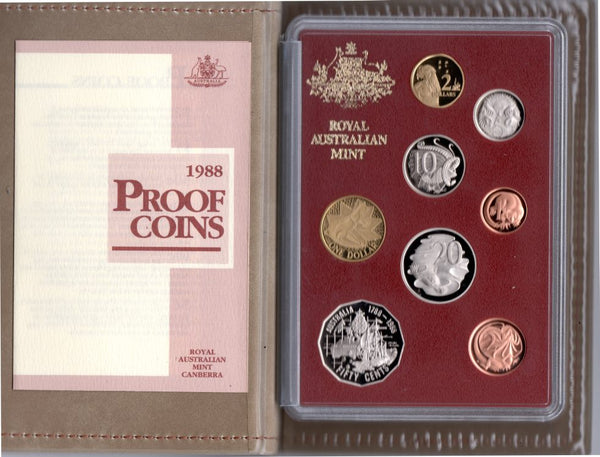 1988 Bicentennial RAM 8 Coin Proof Set