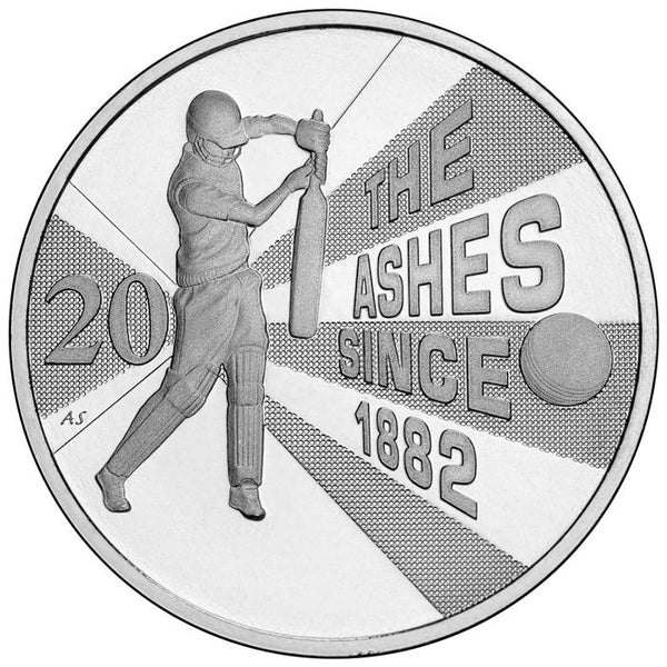 2013 The Ashes Australia vs England 20c Uncirculated Coin