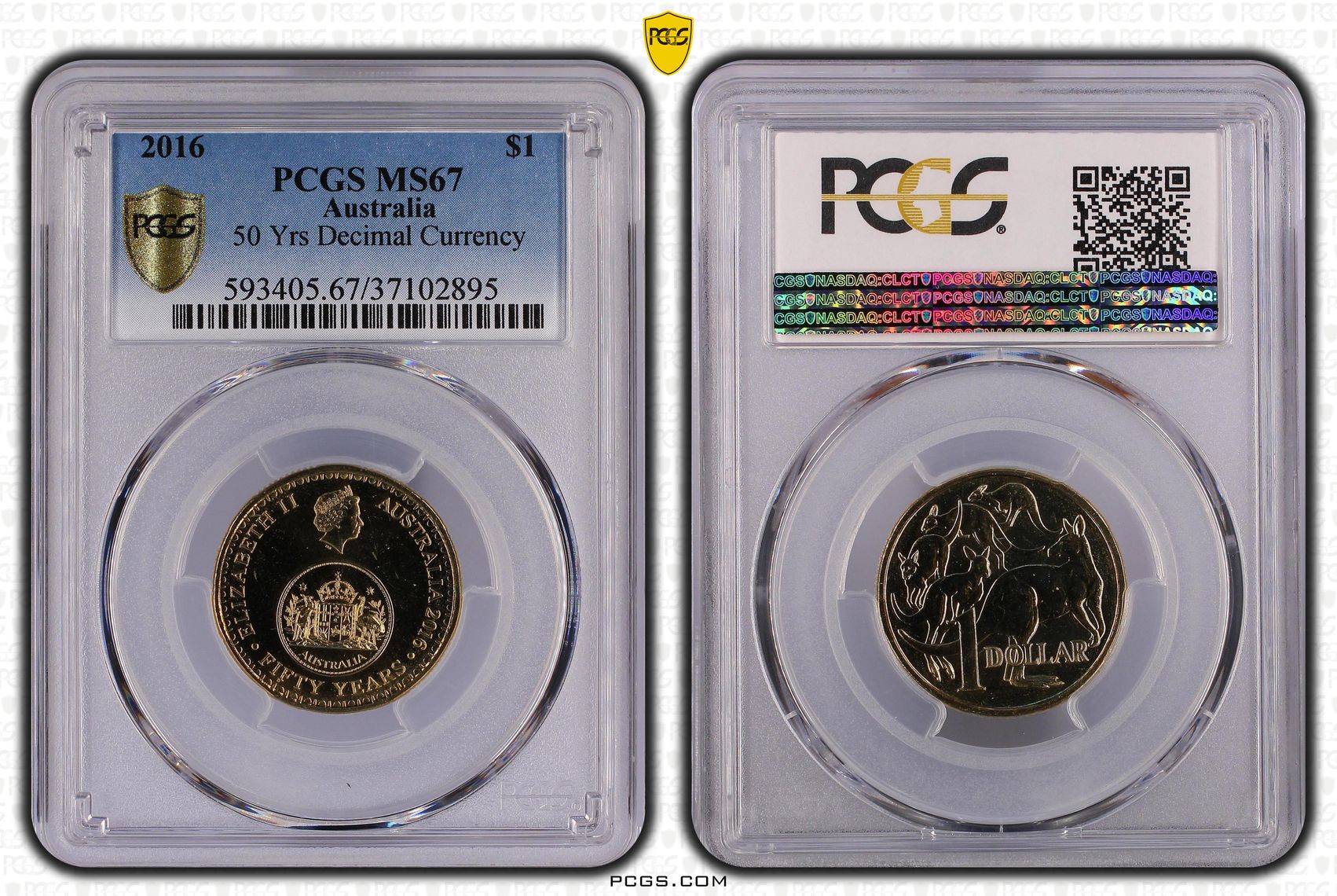 2016 Changeover $1 MS67
