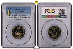 2016 Changeover $1 MS67