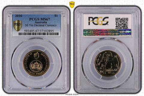 2016 Changeover $1 MS67