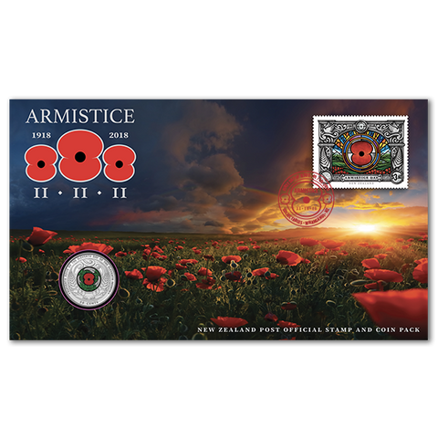 2018 Armistice 50c PNC - New Zealand