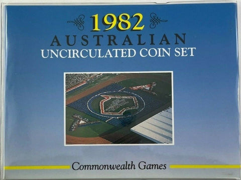 1982 Commonwealth Games Uncirculated 6 Coin Mint Set - Sherwood