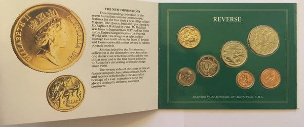 1985 Australia 7 Coin Mint Set
