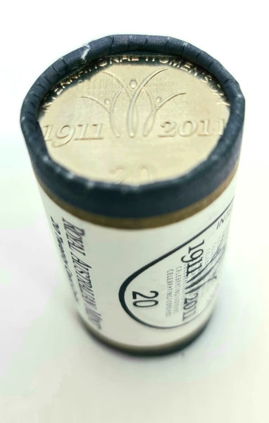 2011 International Women's Day 20c Royal Australian Mint Roll