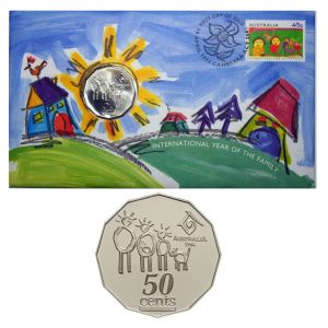 1994 International Year of the Family 50c PNC