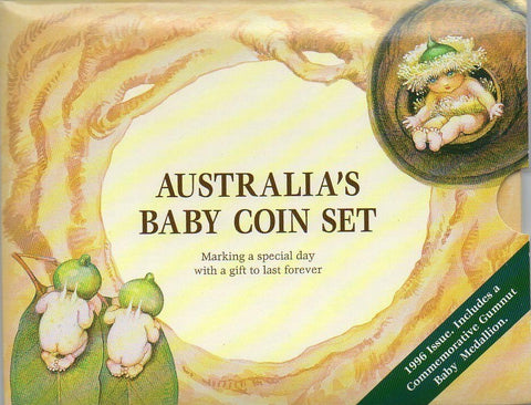 1996 Royal Australian Mint Gumnut Baby Mint Set
