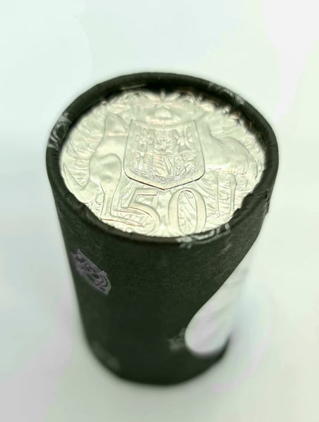 2019 Coat of Arms (IRB) 50c Cotton & Co Coin Roll