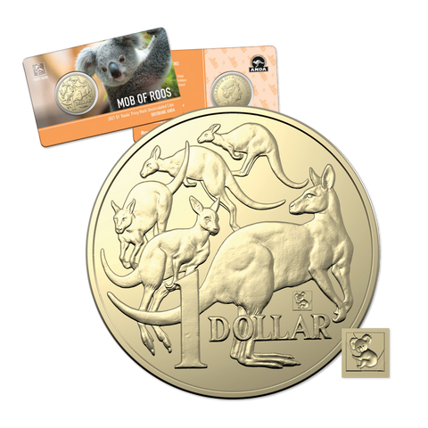 2021 Brisbane ANDA Coin Pack $1 UNC Koala Privy Mark