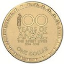 2014 Anzac 100 Years $1 Ram Roll