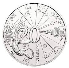 2001 Centenary of Federation 3 Coin Proof Set - Queensland