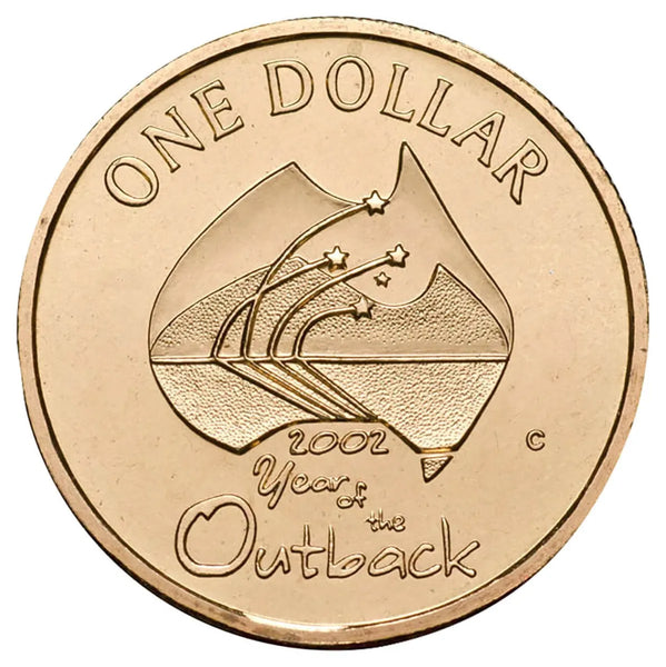 2002 Year of the Outback $1 Al/Br Coin Pack