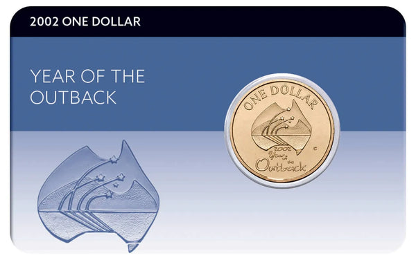 2002 Year of the Outback $1 Al/Br Coin Pack