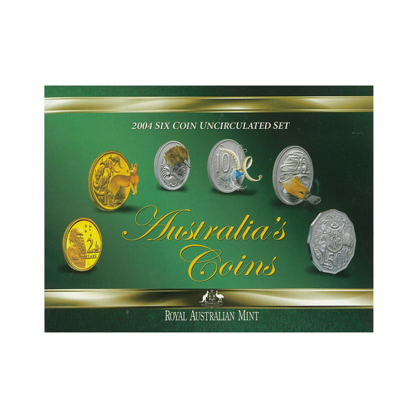 2004 Australian 6 Coin Mint Set