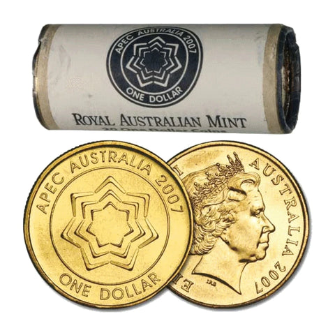 2007 APEC $1 Royal Australian Mint Roll