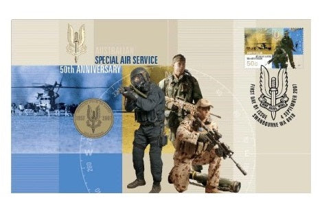 2007 SAS Australian Special Air Services 50th Anniversary $1 PNC