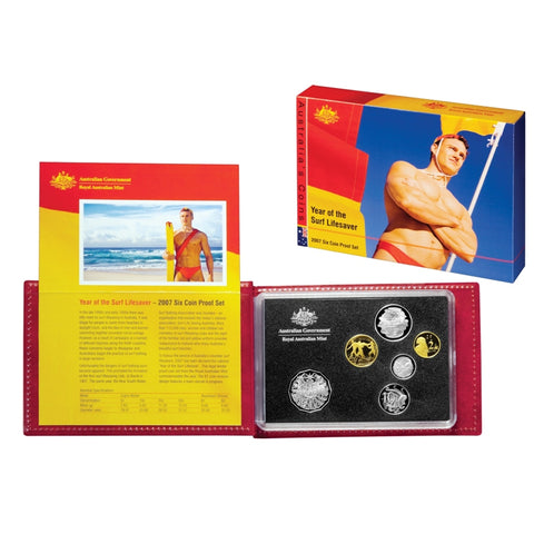 2007 Year of the Lifesaver 6 Coin Proof Set