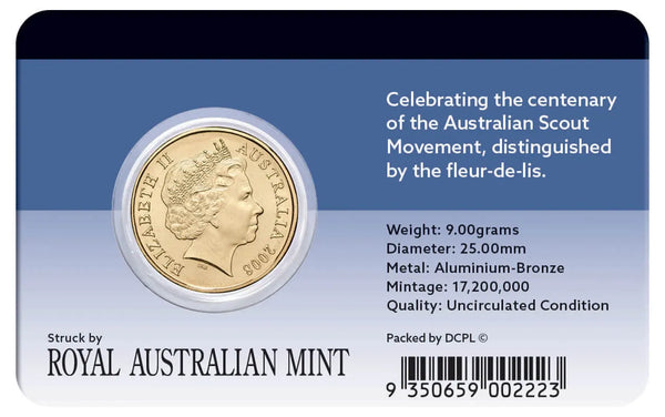 2008 Centenary of Scouting Al-Br Coin Pack