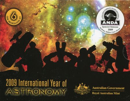 2009 International Year of Astronomy Mint Set ANDA Edition - Melbourne