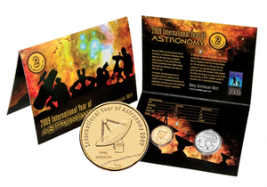2009 International Year of Astronomy 2 Coin Uncirculated Set