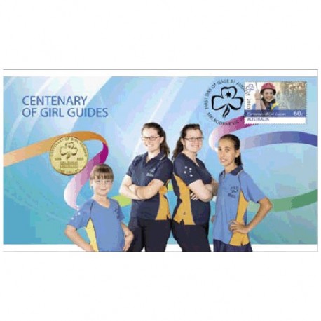 2010 Centenary of Girl Guides $1 PNC