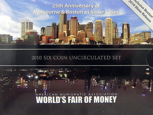 2010 RAM Uncirculated Mint Set (World Money Fair - Boston)