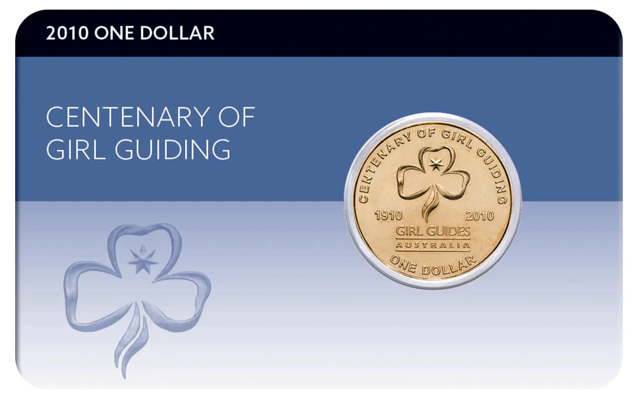 2010 Centenary of Girl Guides Australia Dollar Al-Br Coin Pack
