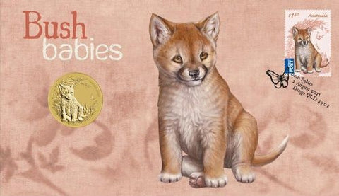 2011 Australian Bush Babies Dingo $1 PNC