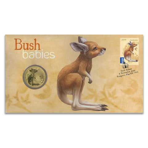 2011 Australian Bush Babies Kangaroo $1 PNC