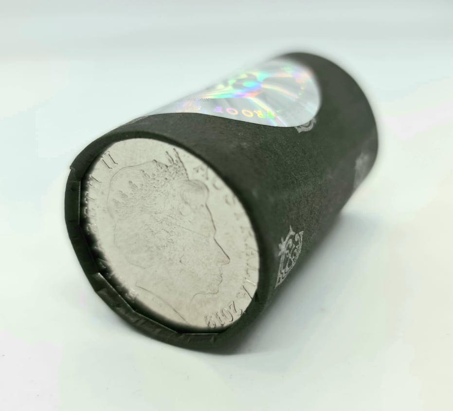 2019 Coat of Arms (IRB) 50c Cotton & Co Coin Roll