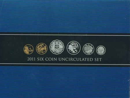 2011 Australian 6 Coin Mint Set - World Money Fair Berlin