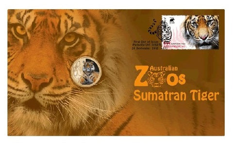2012 Australian Zoo's 'Sumatran Tiger' $1 PNC
