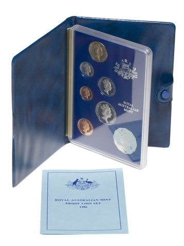 1986 International Year of Peace RAM 7 Coin Proof Set